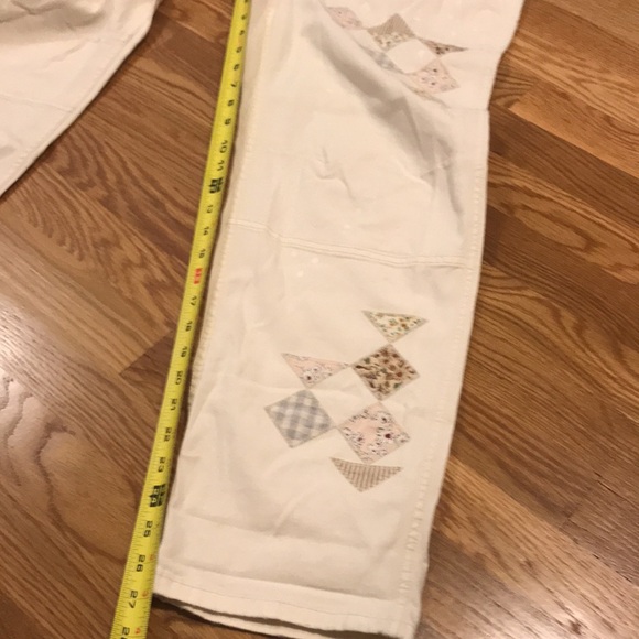 NWT Anthropologie Pilcro the Wanderer Relaxed Patchwork Size 29 or 31 Last pair! - Picture 17 of 17